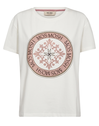 Mos Mosh - MMJudd T-shirt - Ecru
